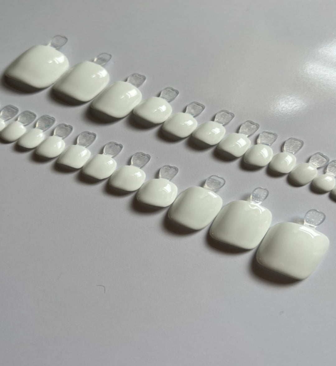 24pcs fake nail for toenails