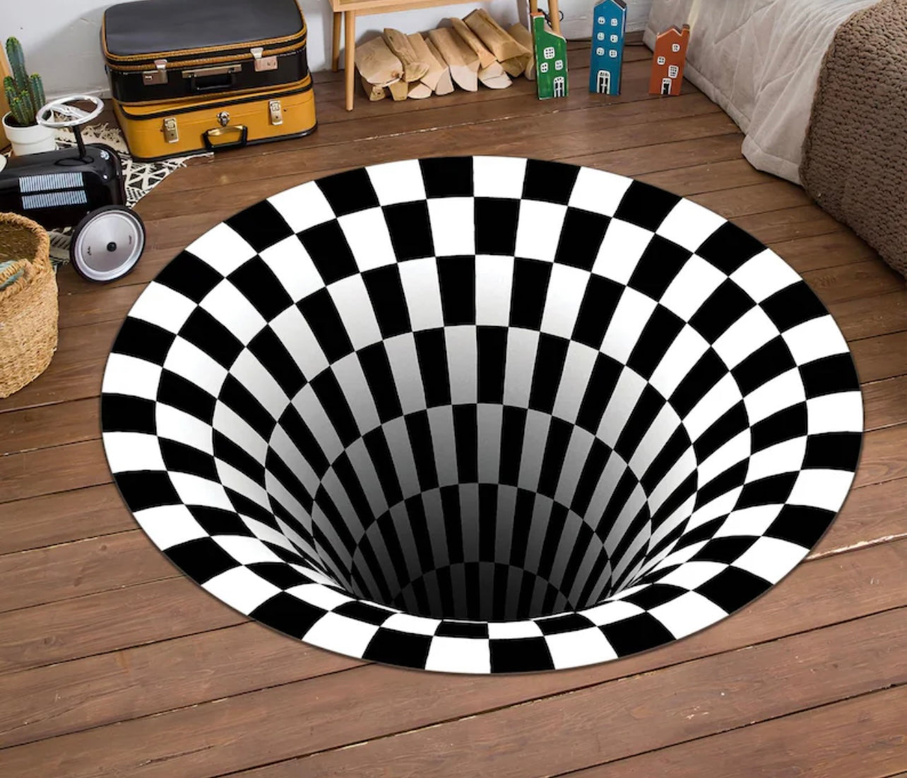 3D Vortex Rug