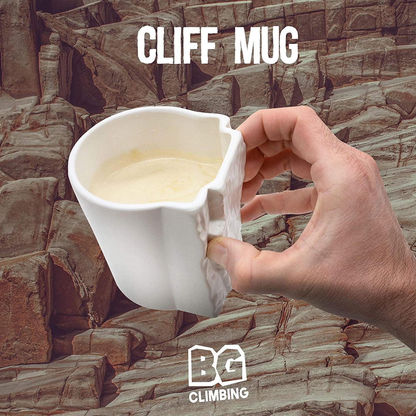 Renolve Climbing Cliff MUG