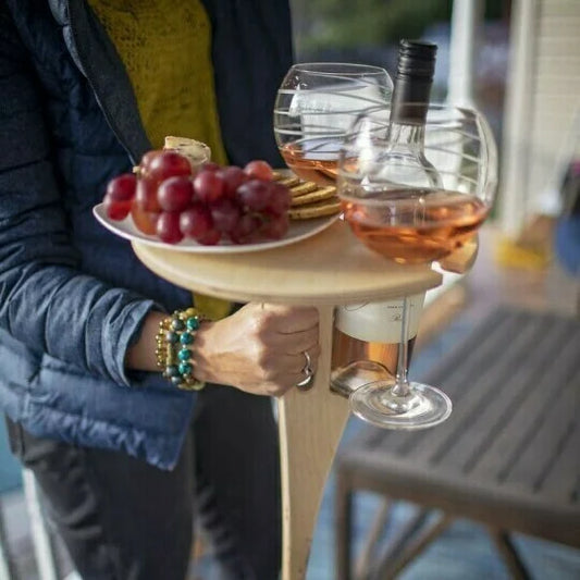 Folding Wine Table