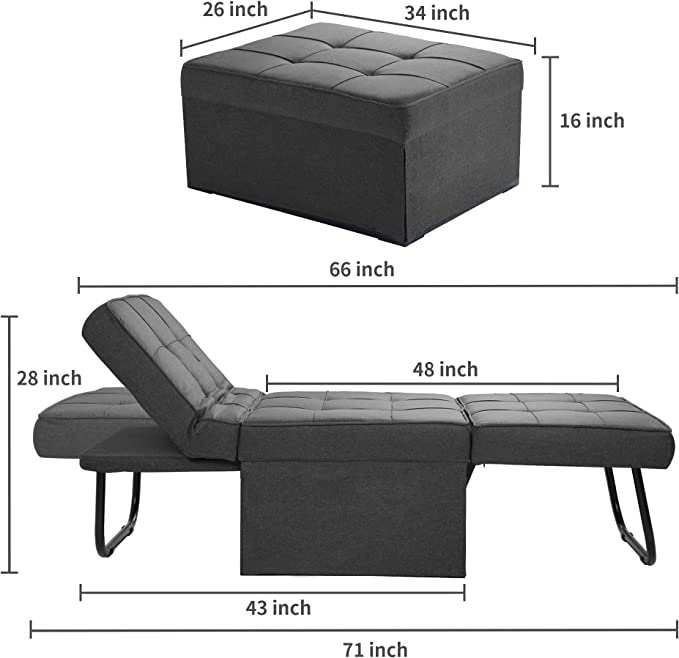 Renolve Sofa 4 in 1 Multi-Function