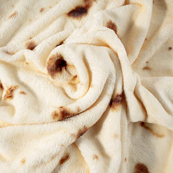 Burrito Tortilla Taco Blanket