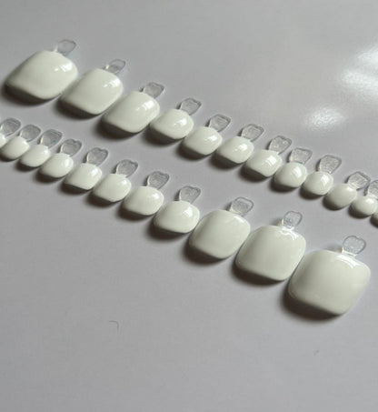24pcs fake nail for toenails
