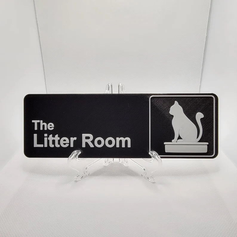 Sign/Plaque- The Litter Room