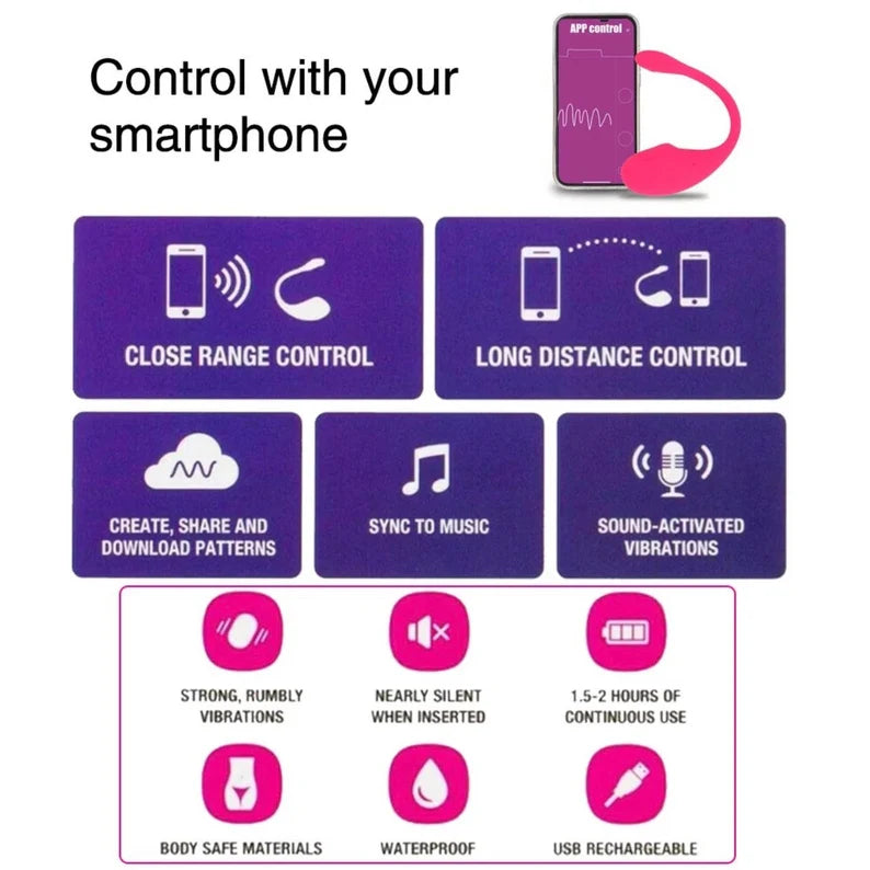 Sex toy  Bluetooth Vibrator