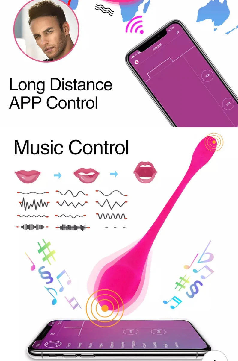 Sex toy  Bluetooth Vibrator