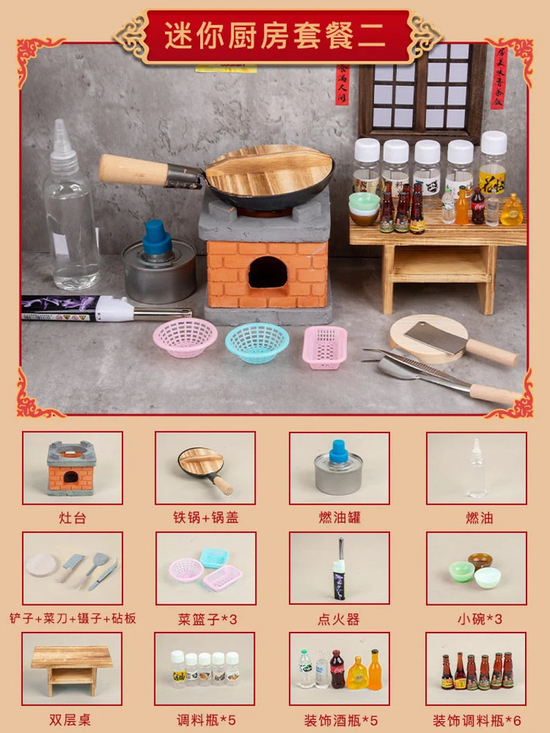 Renolve™chinese Real mini kitchen