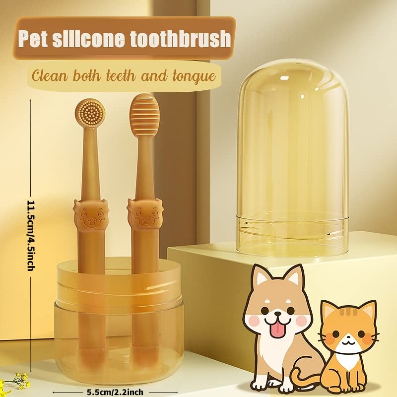 Doggie and Kitten Toothbrush